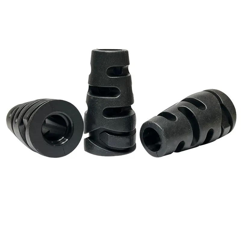 Bota de sellado de alambre de silicona negra