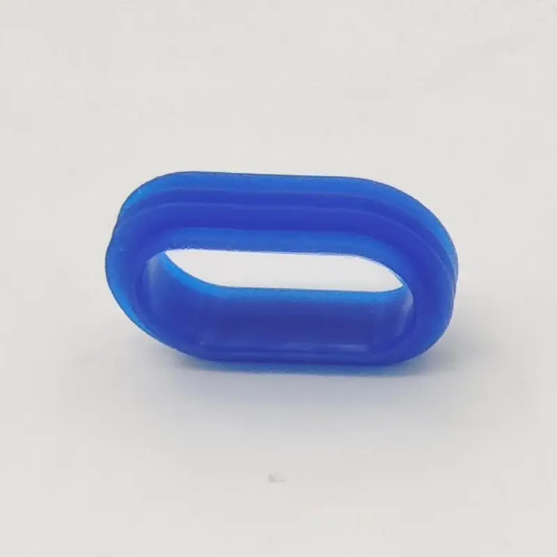 Junta de conector de silicona azul