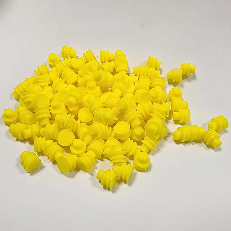 6mm Yellow Waterproof Connector Plug