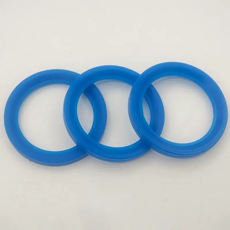 Junta azul del conector de goma